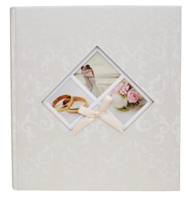 Album na zdjęcia do wklejania tradycyjny - DBCL30 SOUL - Kremowy - CZARNE KARTY