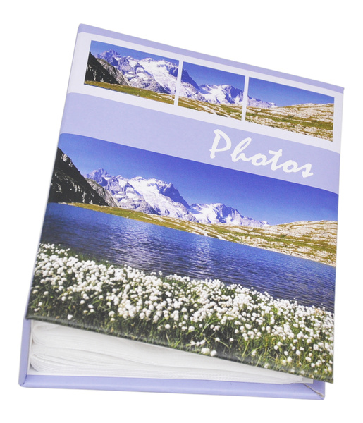 Album na 100 zdjęć w rozmiarze 10x15 cm do wsuwania - 10x15/100 SUMMER 1- klejony - zielony - widoczki
