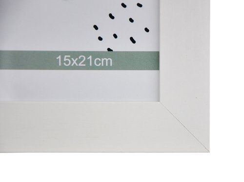 Ramka drewniana format 15x21 cm- kolor kremowy - UB15