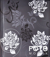 Album tradycyjny DBCL30 BLACK&WHITE - Grafitowy - Kremowe Karty