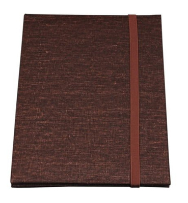 Album harmonijka typu jamnik 15x20/12 - LP-1284 CANVAS - Brązowy