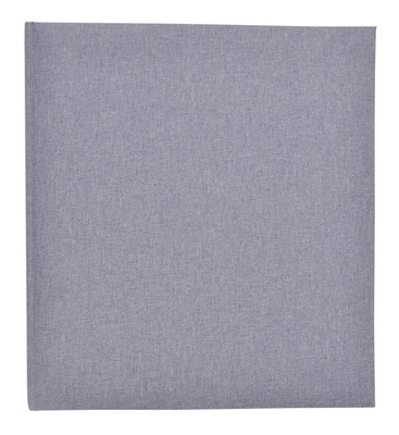 Album na zdjęcia do wklejania tradycyjny DBCL30 - LINEN GREY - Szary - 30 kart 60 stron - Kremowe karty