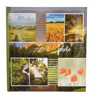 Album na 200 zdjęć do wsuwania w rozmiarze 10x15 cm - 10x15/200 SCENERY - Wielobarwny - widoczki