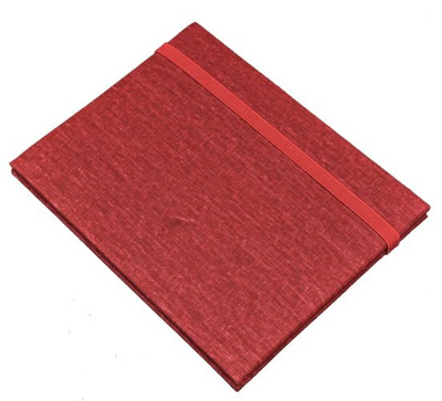 Album harmonijka typu jamnik 15x20/12 - LP-1285 CANVAS - Bordowy