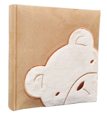 Album 10x15/200 k1668 - Plusz - brązowy