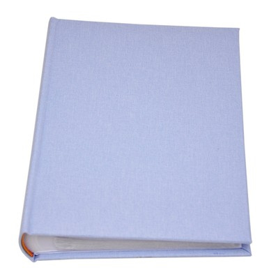 Album na zdjęcia w rozmiarze 10x15 cm - 200 zdjęć do wsuwania - LINEN - SKY - Błękitny - płótno