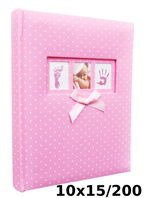 Album na 200 zdjęć w formacie 10x15 cm - Różowy - DREAMLAND