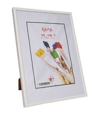Ramka na zdjęcia w formacie 21x30 cm A4 - Kremowa - pleksa