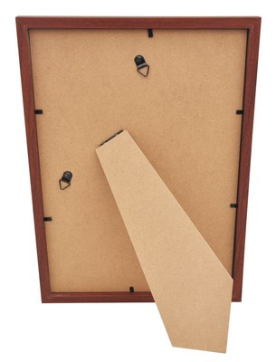 Ramka drewnopodobna - naturalna - format A4 21x29,7 cm- kolor mahoniowy  - FH21