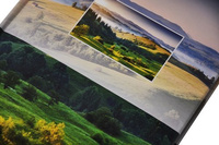 Album 10x15/200 szyty SCENERY - zielony - Widoczki