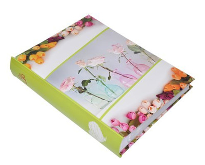 Album 10x15/200 FLOWER LOVE - Zielony - kwiaty