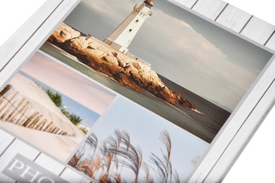 Album na zdjęcia w rozmiarze 10x15 - 304 zdjęcia do wsuwania - 10x15/304 BEACH - biały - widoczki