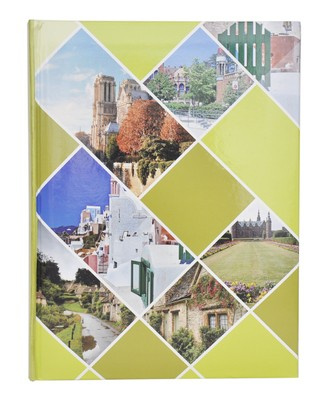Album na zdjęcia w rozmiarze 10x15 cm - 200 zdjęć do wsuwania - MAY - Zielony - widoki - góry