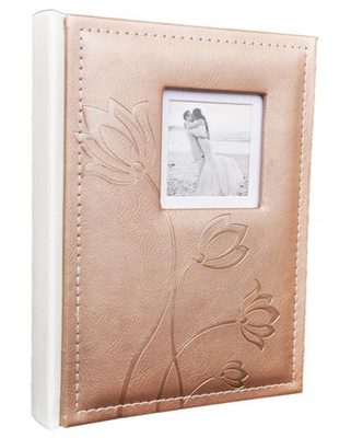 Album 10x15/50 Flower - złoto-biały