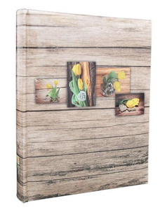 Album 10x15/300 WOOD- Brązowy