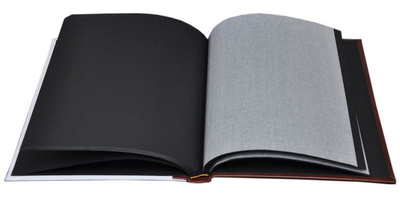 Album Tradycjny 50 kart BRIDAL- złoty - Czarne karty