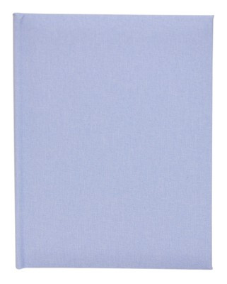 Album na zdjęcia w rozmiarze 10x15 cm - 200 zdjęć do wsuwania - LINEN - SKY - Błękitny - płótno