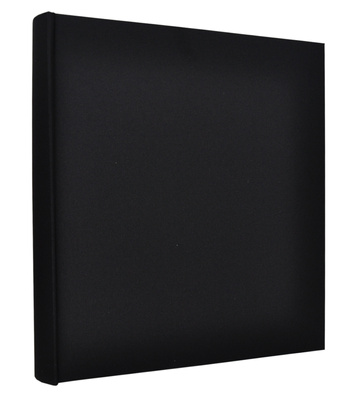 Album na zdjęcia do wklejania tradycyjny DBCL50 - LINEN BLACK - Czarny - 50 kart 100 stron - Kremowe karty