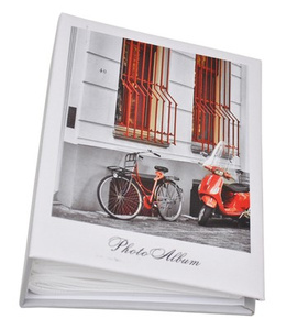 Album na 100 zdjęć do wsuwania w rozmiarze 10x15 cm - 10x15/100 FOUR COLORS - czerwony - rower