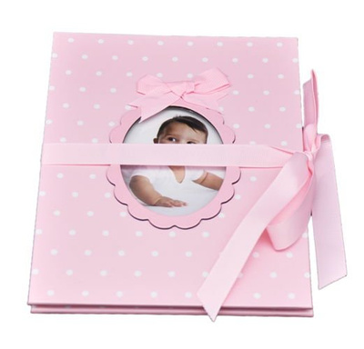 Album harmonijka typu jamnik 13x18/12 - YOUNG CHILD - dziecięcy - rózowy