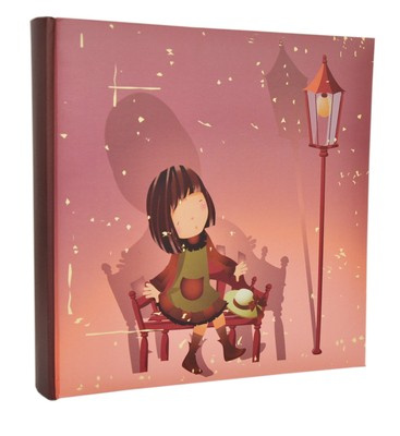 Album na zdjęcia do wsuwania zdjęcia w rozmiarze 10x15 cm - Album na 200 zdjęć - ANIME - Brązowy - Postać z anime - LENA