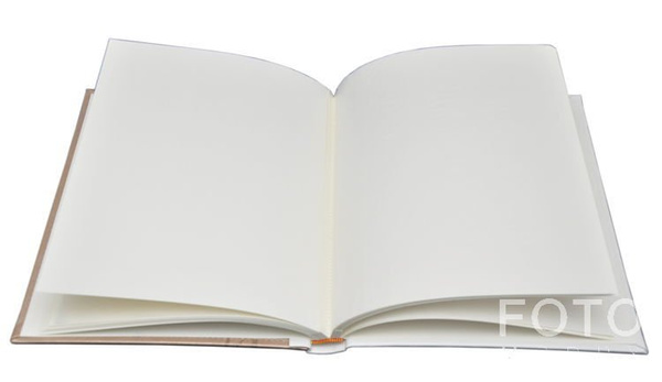 Album tradycyjny DBCS20 FLOWER - biały - kremowe karty