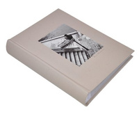 Album 10x15/200 PAST - beżowy - widoczki - odcienie szarości