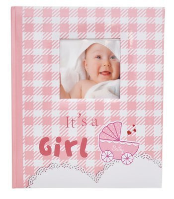 Album na zdjęcia do wklejania tradycyjny - DBCS10 - NINO - Różowy - Kremowe Karty