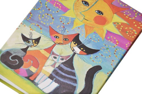Album na 100 zdjęć do wsuwania w rozmiarze 10x15 cm - 10x15/100 CATS - Kolorowy - kolorowe kotki
