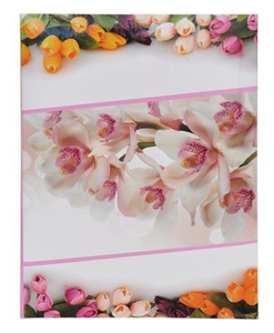 Album 15x21/36 FLOWER LOVE - kwiaty - różowy
