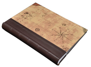 Album TRAVEL KD46300 w 10x15/300 - Brązowy - Mapa