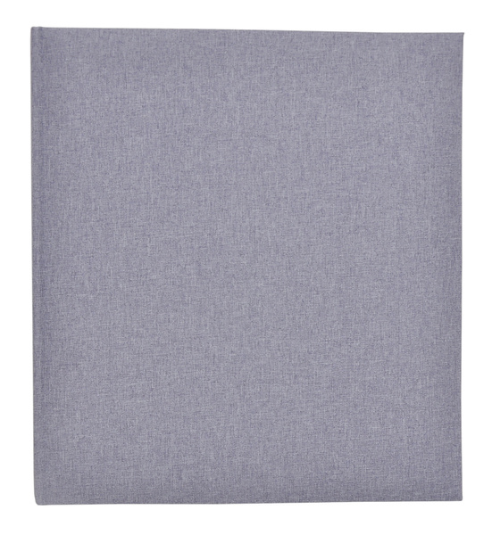 Album na zdjęcia do wklejania tradycyjny DBCL30 - LINEN GREY - Szary - 30 kart 60 stron - Kremowe karty