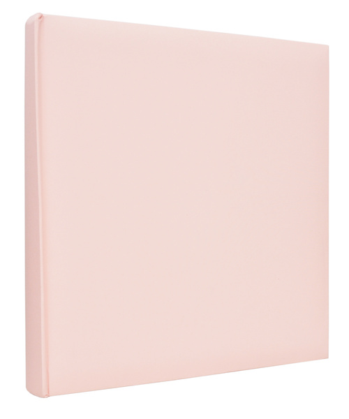 Album na zdjęcia do wklejania tradycyjny DBCL50 - Różowy - LINEN PEONY - 50 kart 100 stron - Kremowe karty