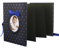 Album harmonijka typu jamnik 10x15/12 - YOUNG CHILD - dziecięcy - Granatowy