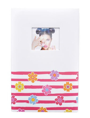 Album na zdjęcia 10x15/402 Shininh Flowers - różowy - 9404