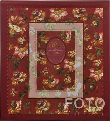Album na 500 zdjęć w rozmiarze 10x15 cm Arras w pudełku - bordowy