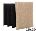 Album harmonijka typu jamnik 15x20/12 - LP-1288 CANVAS - piaskowy
