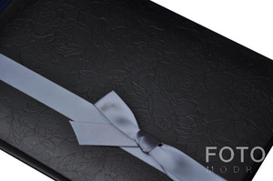 Album tradycyjny FA 5196 SILK RIBBON - Czarny - kremowe karty