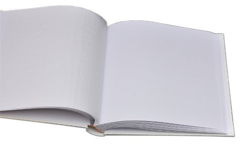 Album tradycyjny 20 kart 40 stron na zdjęcia do wklejania - VINYL - Biały - Białe Karty