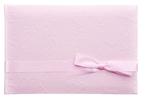 Album tradycyjny FA 5196 SILK RIBBON - Różowy - białe karty