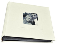 Album tradycyjny 30 kart DBCL30 AMORE - jasno kremowy - Czarne karty