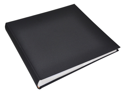 Album na zdjęcia w rozmiarze 10x15 - 500 zdjęć do wsuwania - 10x15/500 LINEN BLACK - czarny - materiałowy 