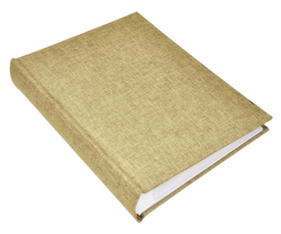 Album na zdjęcia w rozmiarze 10x15 cm - 200 zdjęć do wsuwania - LINEN OLIVE - oliwkowy - płótno