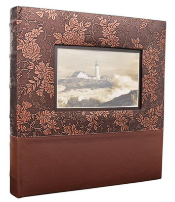 Duży Album Tradycjny SMART 50 kart - Miedziany - CZARNE KARTY