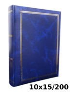 Album na zdjęcia w rozmiarze 10x15 - 200 zdjęć do wsuwania - 10x15/200 CLASSIC-2 - Granatowy