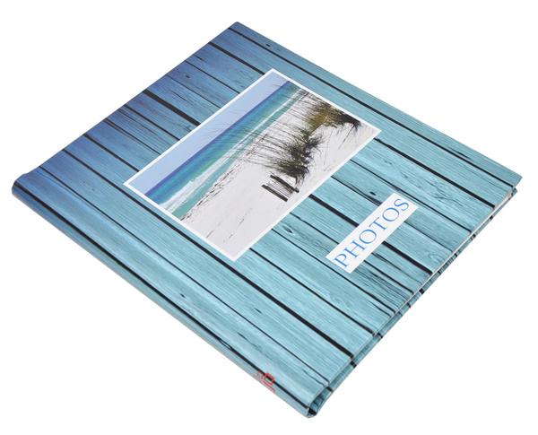Album na zdjęcia samoprzylepny 30 kart 60 stron - BEACH - zdjęcia pod folię - turkusowy - widoczki