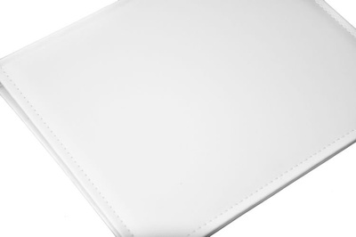 Album tradycyjny 50 kart 100 stron WHITE - ecru - CZARNE KARTY DBCL50