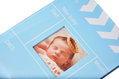 Album 10x15/300 SNAP - Niebieski - kolorowe karty