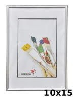 Ramka na zdjęcia w rozmiarze 10x15 - srebrna