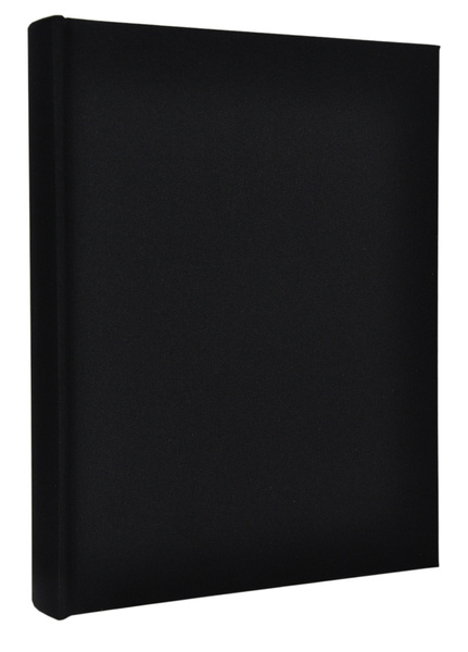 Album na zdjęcia w rozmiarze 10x15 cm - 200 zdjęć do wsuwania - LINEN BLACK - Czarny - płótno
